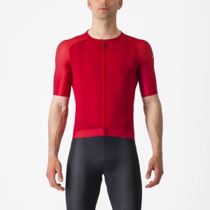 Castelli AERO RACE 7.0 Jersey Heren Rood | 739645JBT