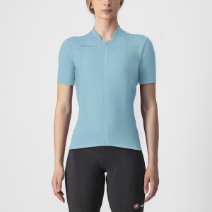 Castelli ANIMA 3 Jersey Dames Blauw | 468952ENH