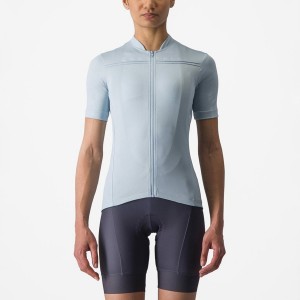 Castelli ANIMA 4 Jersey Dames Blauw | 573162SCH