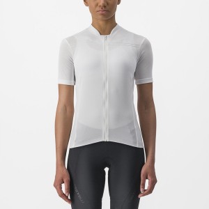 Castelli ANIMA 4 Jersey Dames Wit | 735102ERA