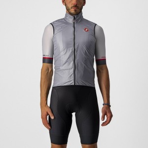 Castelli ARIA Vest Heren Zilver Grijs | 267391KZM