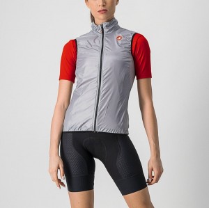 Castelli ARIA W Vest Dames Zilver Grijs | 023714HTU