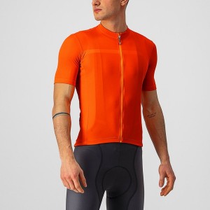 Castelli CLASSIFICA Jersey Heren Oranje | 026387CQB