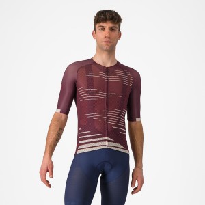 Castelli CLIMBER'S 4.0 Jersey Heren Diepbordeaux Zilver | 246579YNQ