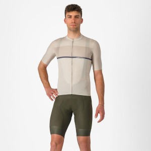 Castelli COMPETIZIONE Korte Broek Met Slabbetje Heren Diepgroen | 728013HZT