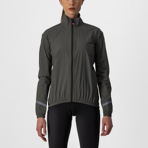 Castelli EMERGENCY 2 W RAIN Bescherming Dames Groen | 894061EXU