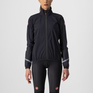 Castelli EMERGENCY 2 W RAIN Bescherming Dames Zwart | 056734JVA