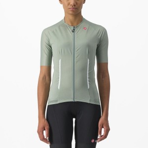 Castelli ENDURANCE W Jersey Dames Groen | 276483UQJ