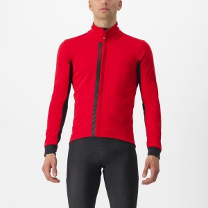 Castelli ENTRATA Jassen Heren Rood Zwart Zwart | 150624MFQ