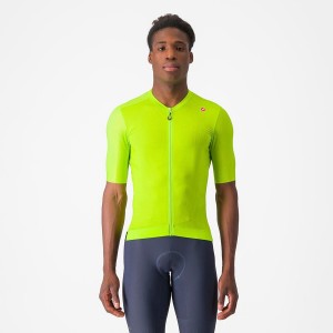 Castelli ESPRESSO Jersey Heren Lichtgroen Diepgroen | 104572NBC