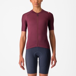 Castelli ESPRESSO W Jersey Dames Diepbordeaux Diepbordeaux | 360591VCP