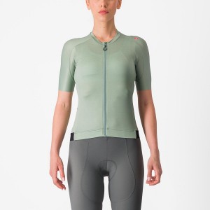 Castelli ESPRESSO W Jersey Dames Groen Diepgroen | 760392MAN