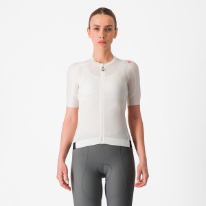 Castelli ESPRESSO W Jersey Dames Wit Donkergrijs | 059482IWJ