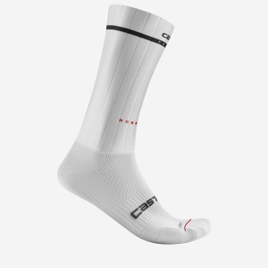 Castelli FAST FEET 2 Sokken Heren Wit | 690457YJD