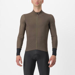 Castelli FLIGHT AIR Jersey Heren Bruin | 207491FMV