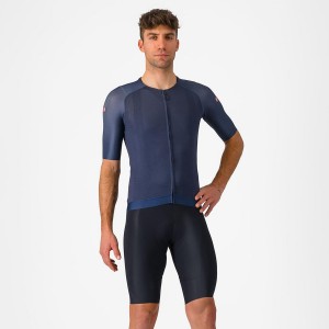 Castelli FREE AERO RC Korte Broek Met Slabbetje Heren Zwart | 471520IMK