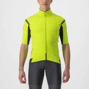 Castelli GABBA RoS 2 Jassen Heren Lichtgroen Donkergrijs | 580719YGA