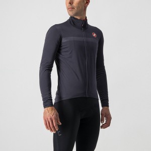 Castelli GOCCIA Bescherming Heren Donkergrijs | 497058GZO