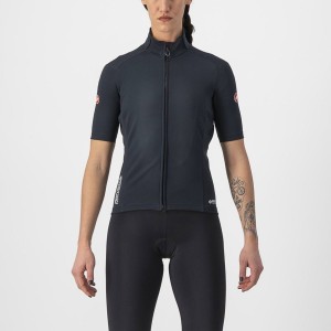 Castelli PERFETTO RoS 2W WIND Jassen Dames Zwart | 403586MSF