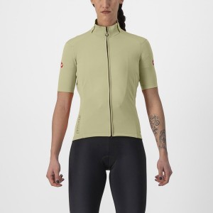 Castelli PERFETTO RoS 2W WIND Jassen Dames Groen | 324679YSN