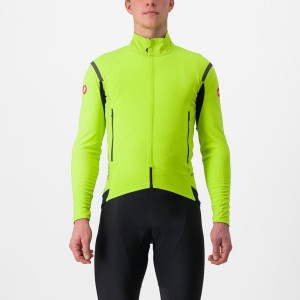 Castelli PERFETTO RoS 2 Jassen Heren Lichtgroen Donkergrijs | 617204YSN