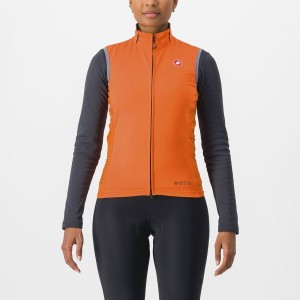 Castelli PERFETTO RoS 2 W Vest Dames Rood Oranje | 204387VRS