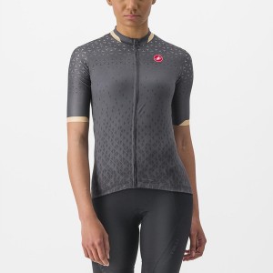 Castelli PEZZI Jersey Dames Donkergrijs | 325049JQX