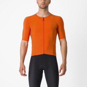 Castelli PREMIO Jersey Heren Oranje Rood | 183924HDZ