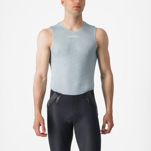 Castelli PRO MESH 2.0 SLEEVELESS Basislaag Heren Blauw | 842653VIB