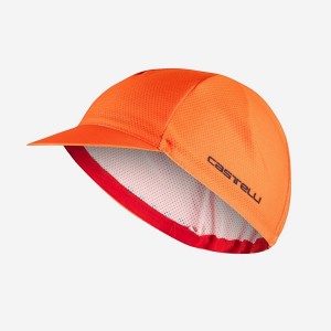 Castelli ROSSO CORSA 2 Pet Heren Oranje | 207983IKA