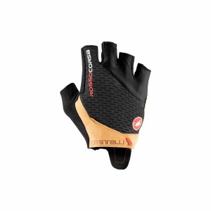 Castelli ROSSO CORSA PRO V Handschoenen Heren Zwart Bruin | 403816RXD