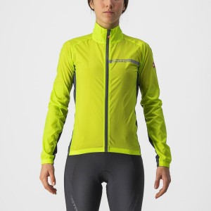 Castelli SQUADRA STRETCH W Bescherming Dames Lichtgroen Donkergrijs | 967845QNH