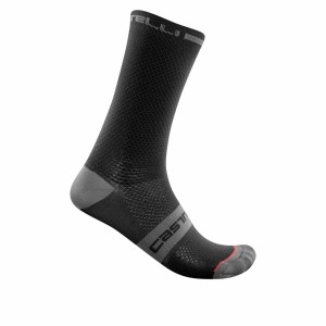 Castelli SUPERLEGGERA T 18 Sokken Heren Zwart | 618453CJF