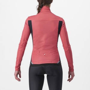 Castelli TRANSITION 2 W Jassen Dames Rood Zwart | 023716VHF