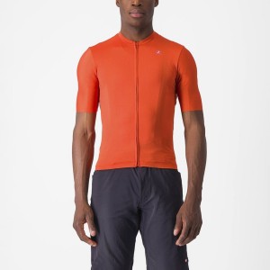 Castelli UNLIMITED ENTRATA 2 Jersey Heren Oranje Rood Grijs | 091486OPT