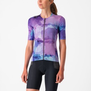 Castelli UNLIMITED PRO W Jersey Dames Paars | 471856PXO