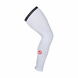 Castelli UPF 50 + LIGHT LEG SLEEVES Beenwarmer Dames Wit | 298104DIS