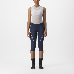 Castelli VELOCISSIMA 3 KNICKER Leggings Dames Blauw Paars Wit | 534268ARW