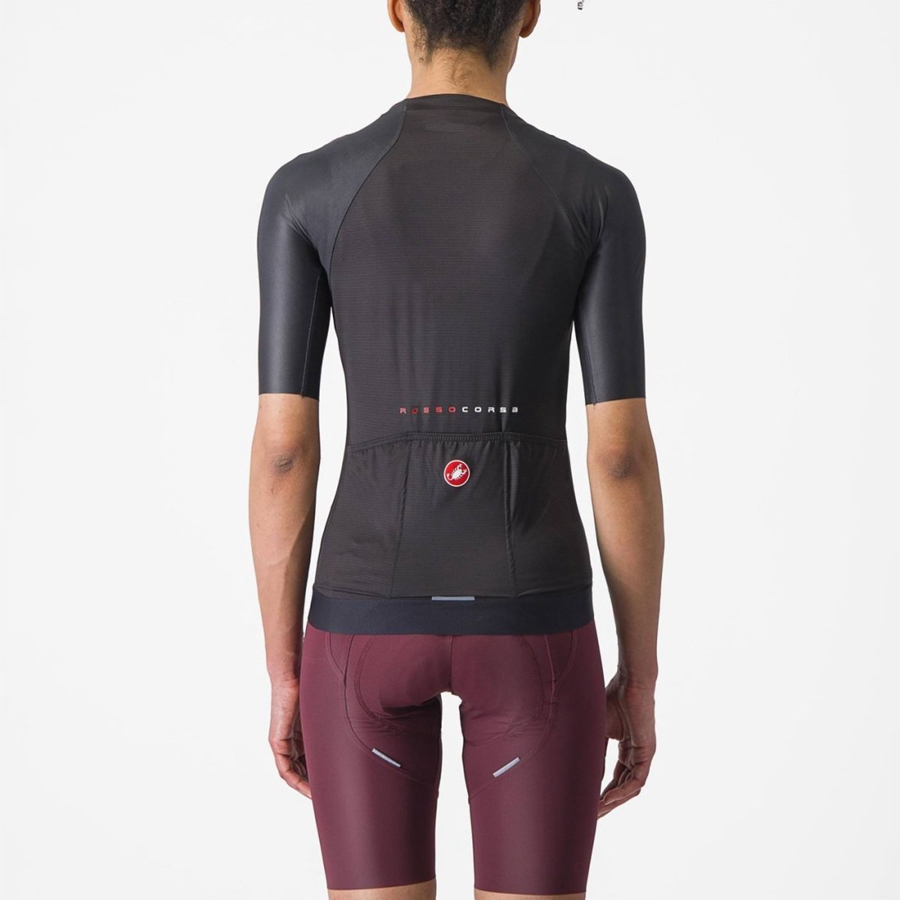 Castelli AERO PRO 7.0 W Jersey Dames Zwart | 720136SER