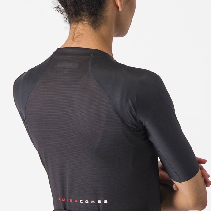 Castelli AERO PRO 7.0 W Jersey Dames Zwart | 720136SER