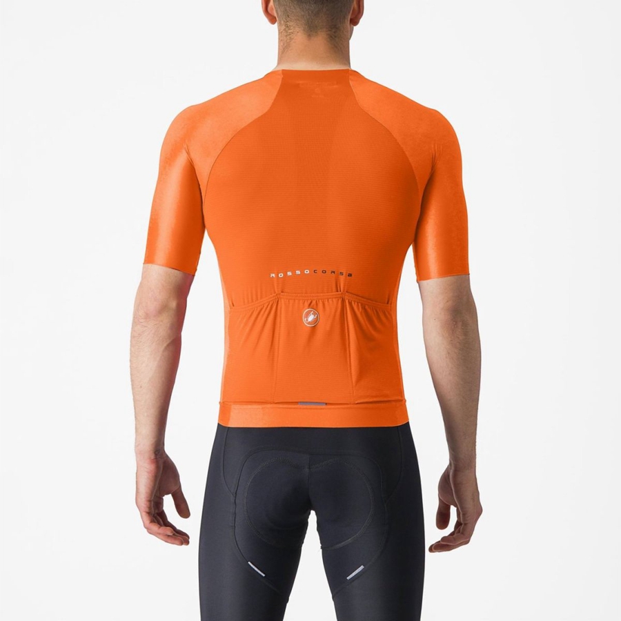 Castelli AERO RACE 7.0 Jersey Heren Oranje | 981504WFG