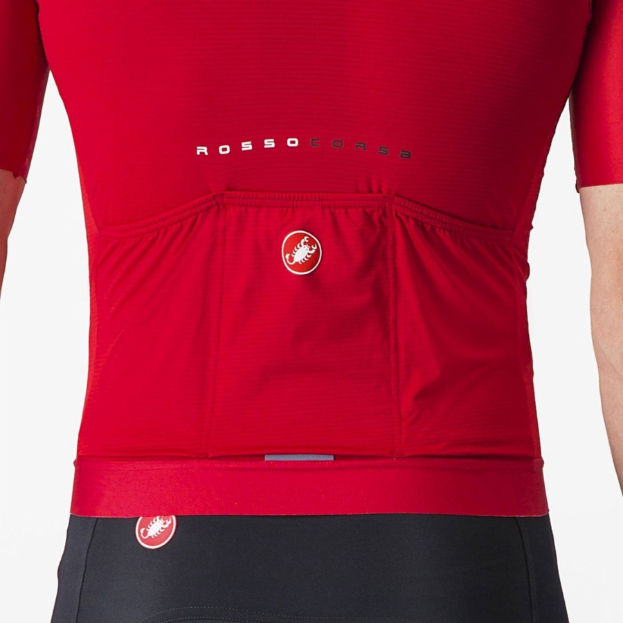 Castelli AERO RACE 7.0 Jersey Heren Rood | 739645JBT