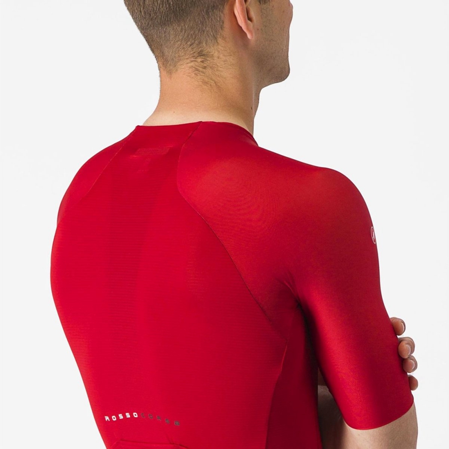 Castelli AERO RACE 7.0 Jersey Heren Rood | 739645JBT