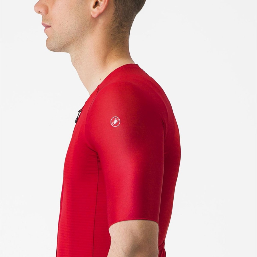 Castelli AERO RACE 7.0 Jersey Heren Rood | 739645JBT