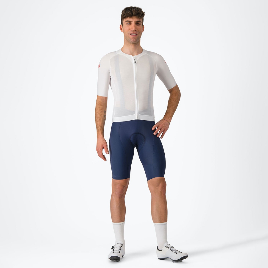 Castelli AERO RACE 7.0 Jersey Heren Wit | 180279IXP