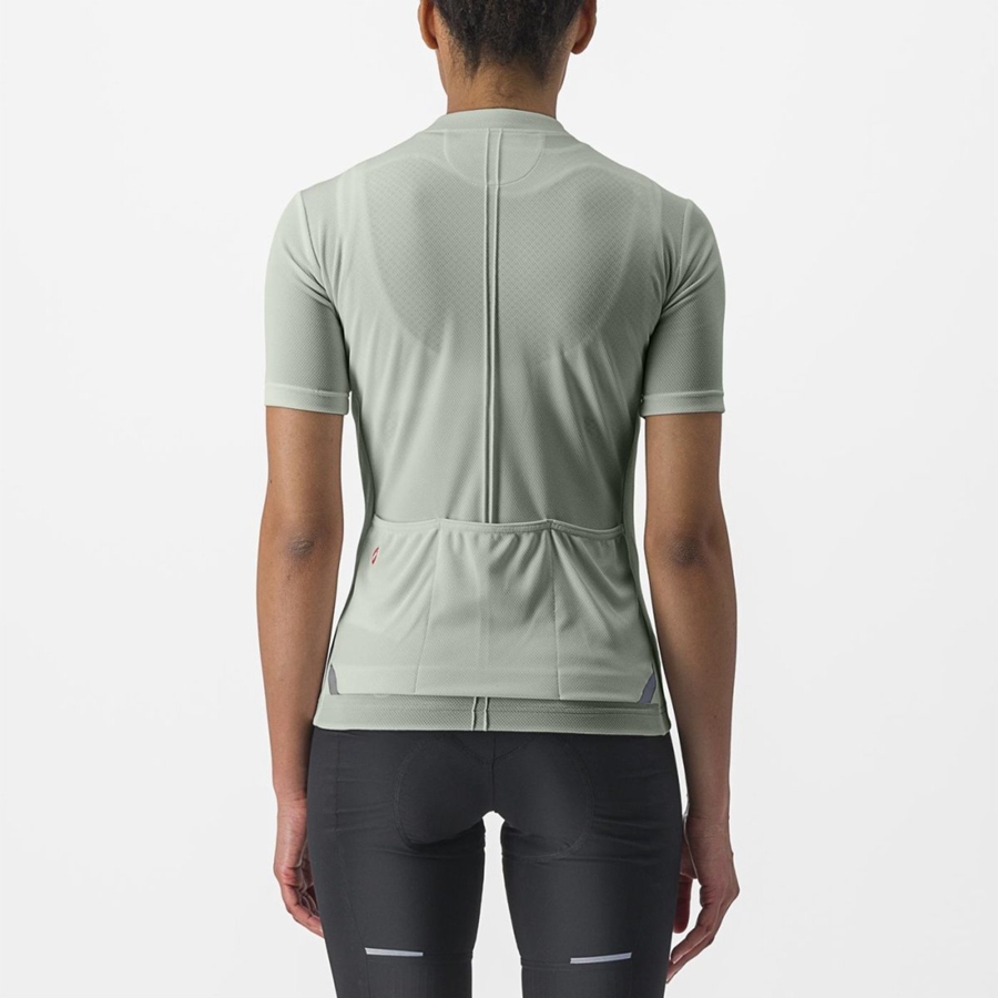 Castelli ANIMA 4 Jersey Dames Groen | 369452TJN