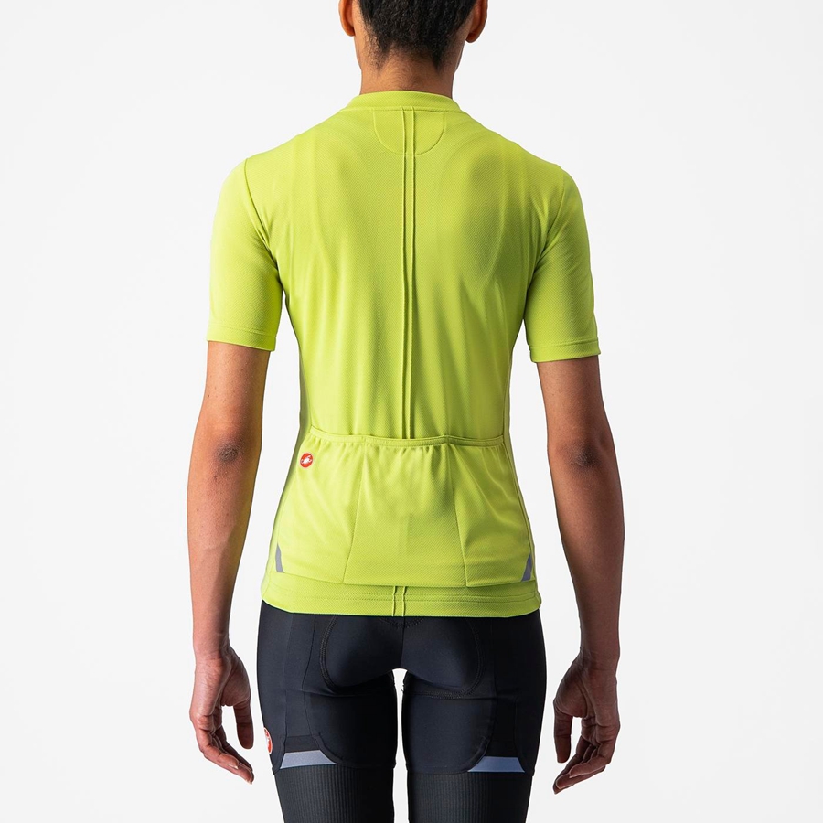 Castelli ANIMA 4 Jersey Dames Lichtgroen | 084273NDP