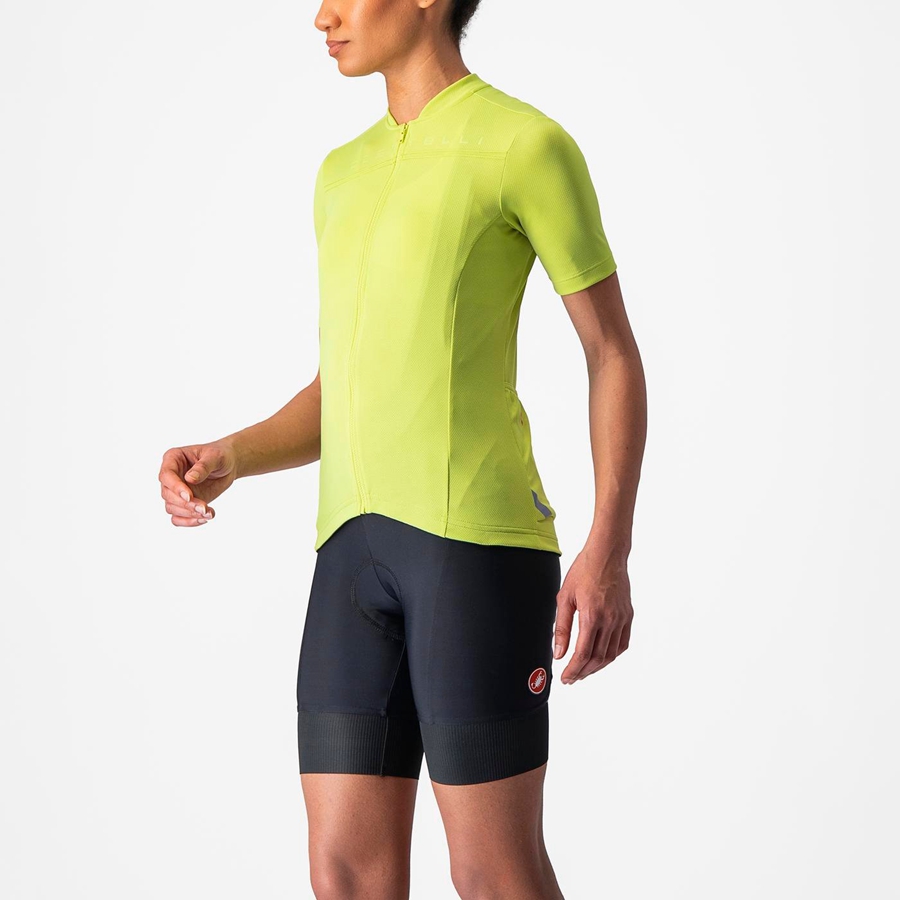 Castelli ANIMA 4 Jersey Dames Lichtgroen | 084273NDP