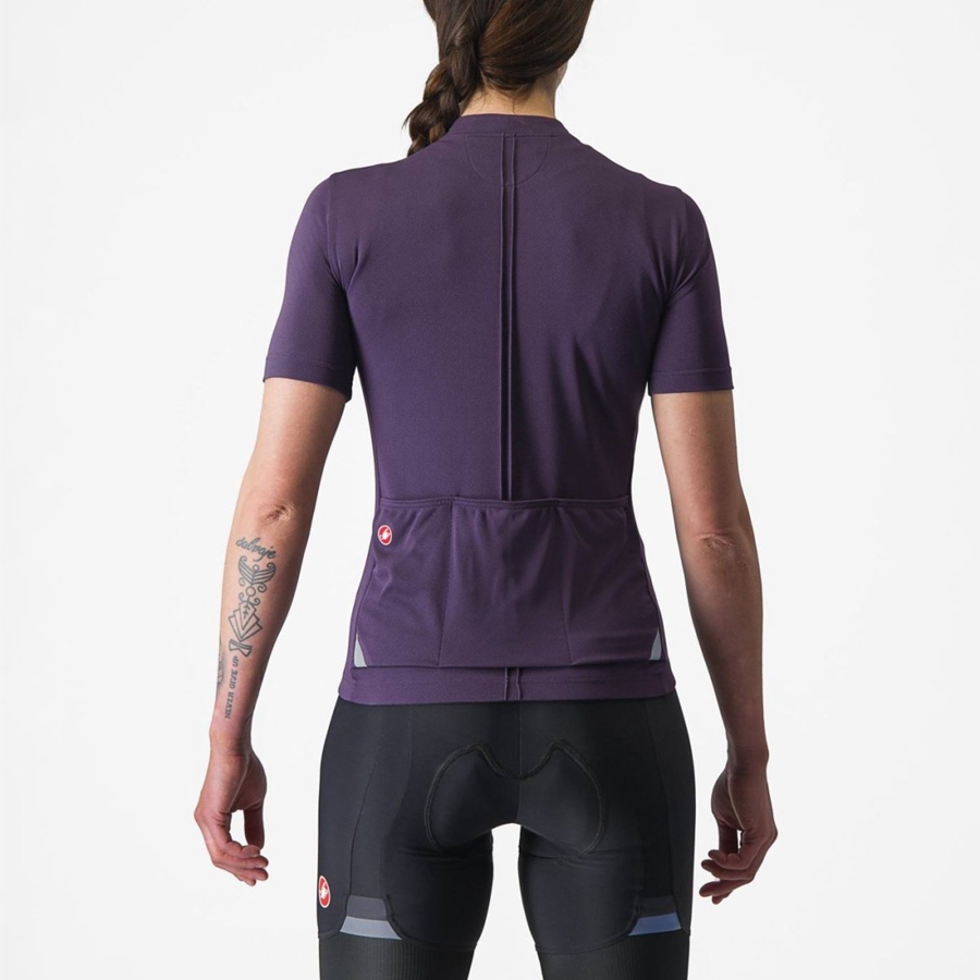 Castelli ANIMA 4 Jersey Dames Paars | 385207RPZ