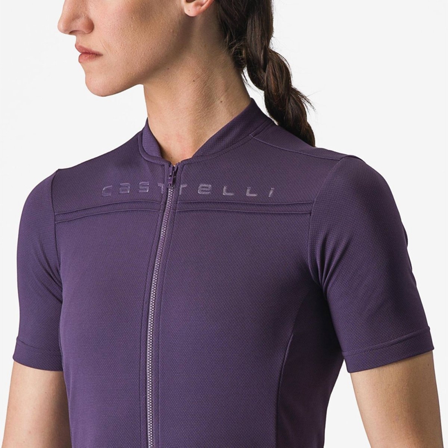 Castelli ANIMA 4 Jersey Dames Paars | 385207RPZ